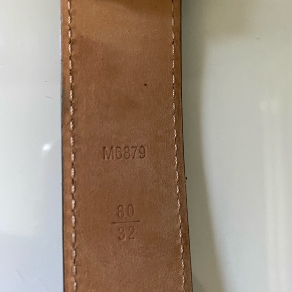 Louis Vuitton Belt size 32/80. - Picture 6 of 7